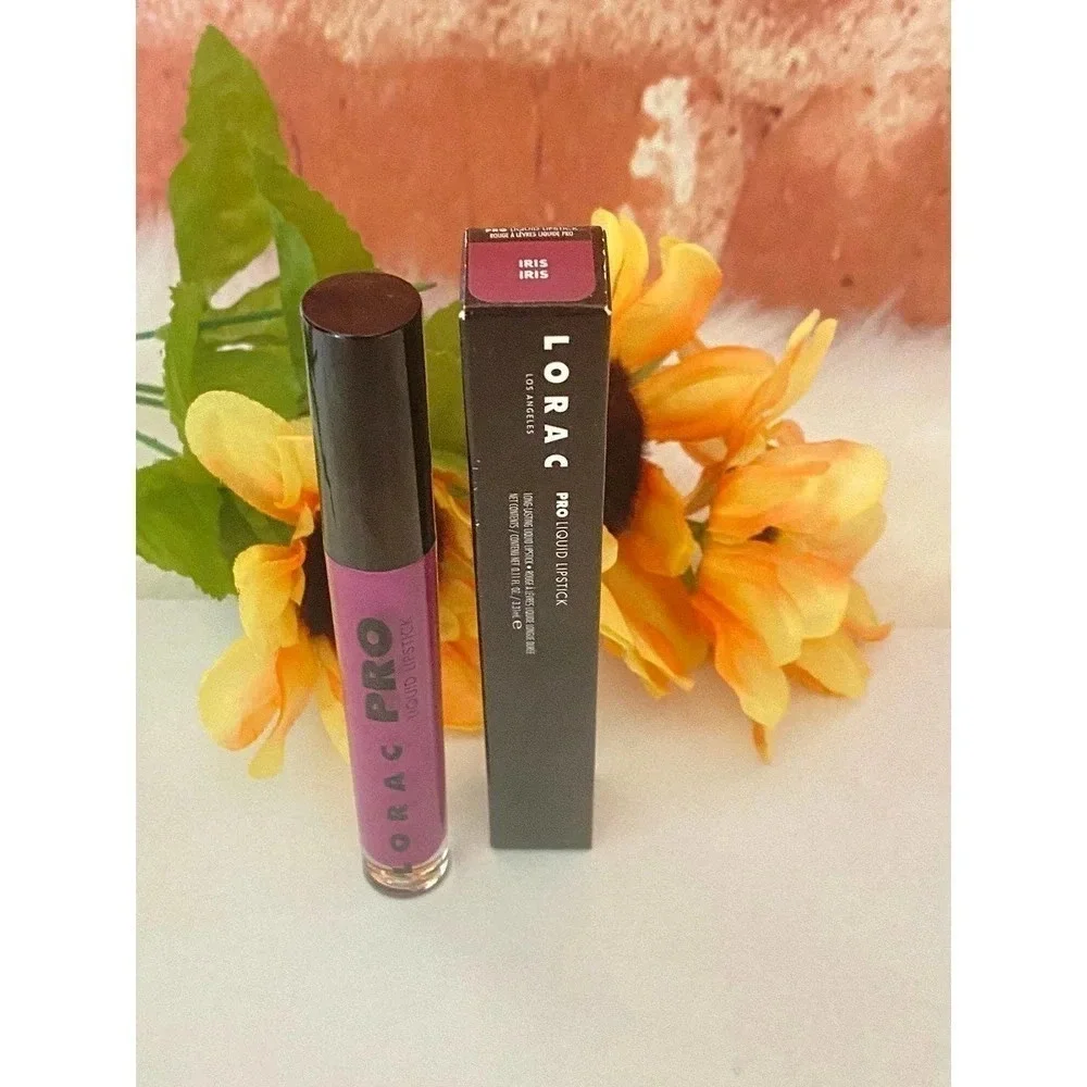 New Lorac Los Angeles Pro Liquid Lipstick Shade Iris Full Size Lip Color